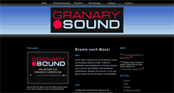 Desktop Screenshot of granarysound.ch